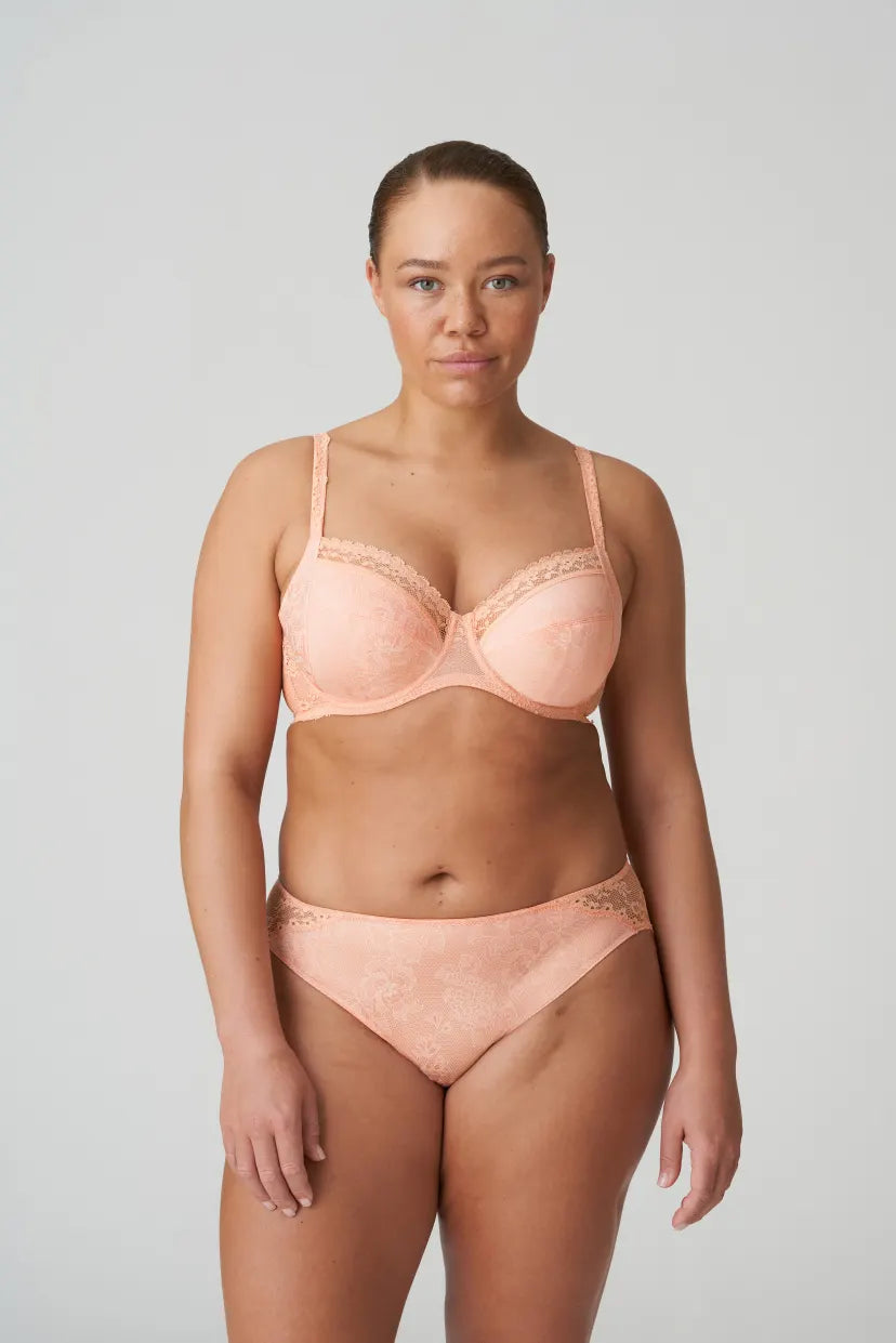 Playa Amor Full Cup Bra In Silky Dreams - Prima Donna Twist Sleek Sports Bra