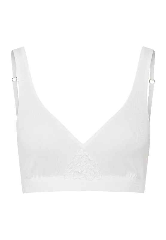 Michelle Soft Cup Bra | White 70943-101 Soft Mesh Bra