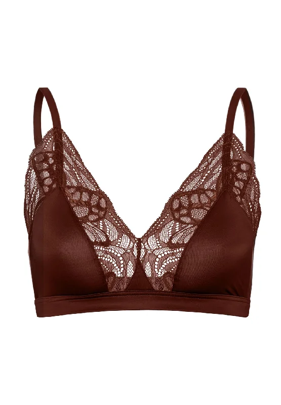 Elia Soft Cup Bra | Chocolate Chip 70981-1776 Soft Cotton Bra