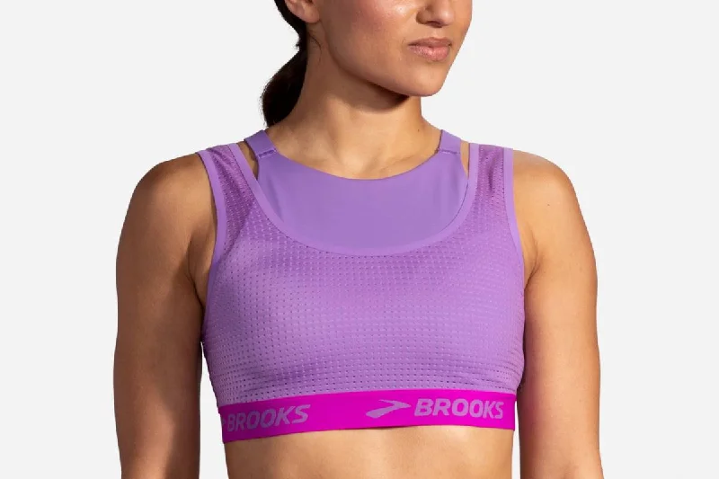 Women's Brooks Drive Mesh Run Bra - 300641-551 Versatile Bralette Set