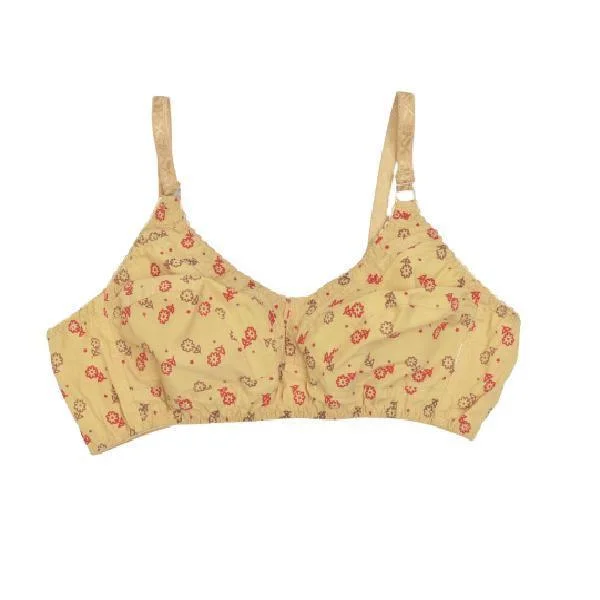 Cotton Woven Printed Everyday Bra Versatile Bralette Set