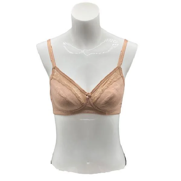 Double Layered Stretchy Cotton Wire-free Bra Push-Up Padded Bra