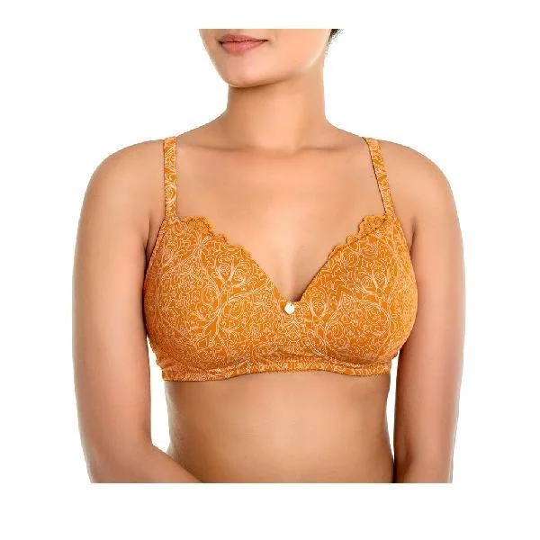 Low Back Bra Non Wired Super Soft Bra Full Support Bra