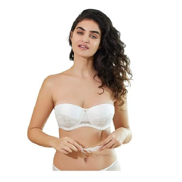 Satine Brides Strapless Bra Sexy Mesh Bralette