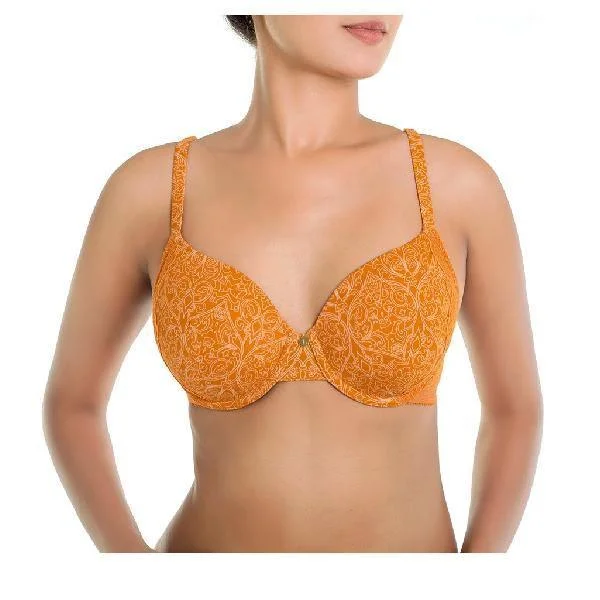 Super Soft Molded Cup Wired Bra Adjustable Bra Straps