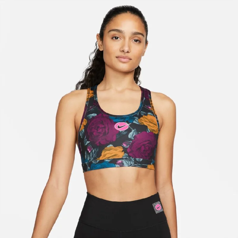 Women's Nike Swoosh Bra Icon Clash - DM0637-010 Elegant Lace Lingerie