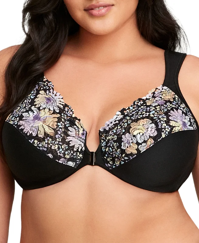 WonderWire Front-Closure Bra Adjustable Back Bra