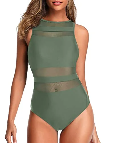 Open Back Swimwear for Women Stylish High Neck One Piece Swimsuits Adjustable Strap Swimsuit Open Back Swimwear for Women Stylish High Neck One Piece Swimsuits Adjustable Strap Swimsuit