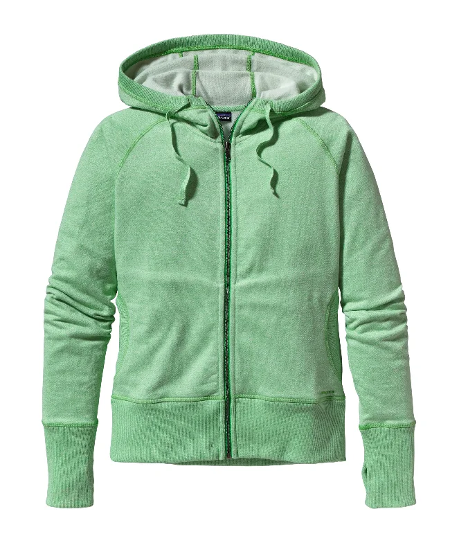 W's Cloud Stack Hoody Hoodie with Hem Ribbing Snug Secure