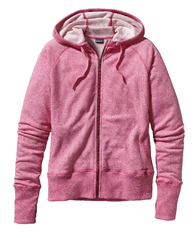 W's Cloud Stack Hoody Hoodie with Tied Waist Feminine Flattering