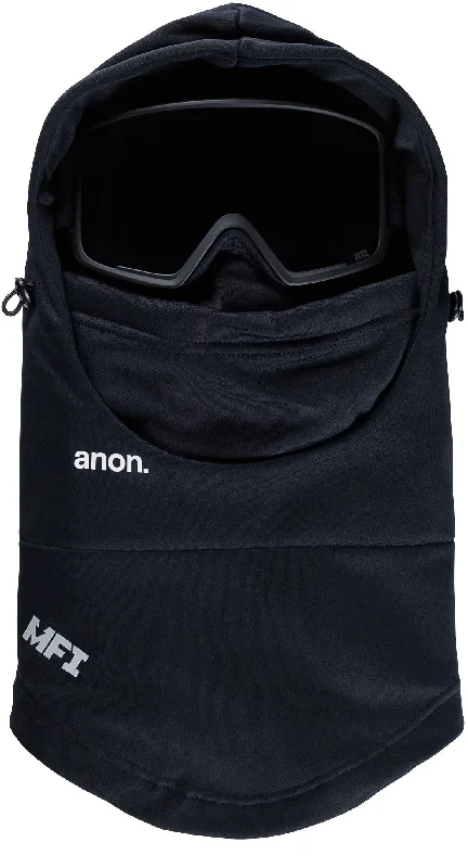 MFI Hooded Balaclava Face Mask Hoodie with Color Block Contrast Stylish