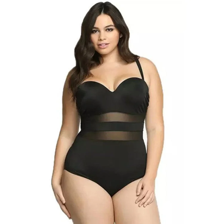 Sexy Backless Plus Sizes One Piece Women Swimwear Trendy Swimwear Set