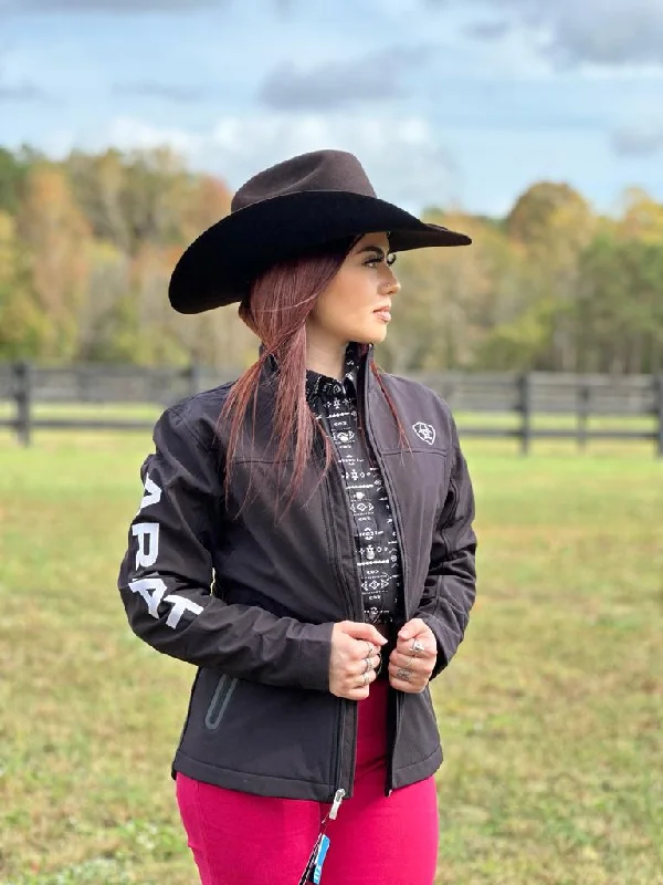 ARIAT JACKET APAREJO TEAM SOFTSHELL BLACK Hooded Jacket Caped Jacket Shawl Collar Jacket ARIAT JACKET APAREJO TEAM SOFTSHELL BLACK Hooded Jacket Caped Jacket Shawl Collar Jacket