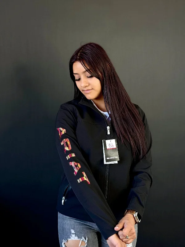 ARIAT JACKET BLACK/MIRAGE TEAM SOFTSHELL Corduroy Jacket Velvet Jacket Brocade Jacket ARIAT JACKET BLACK/MIRAGE TEAM SOFTSHELL Corduroy Jacket Velvet Jacket Brocade Jacket