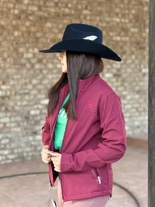 ARIAT JACKET NEW TEAM SOFTSHELL ROUGE RED / PINK Front Pockets Side Pockets Patch Pockets ARIAT JACKET NEW TEAM SOFTSHELL ROUGE RED / PINK Front Pockets Side Pockets Patch Pockets