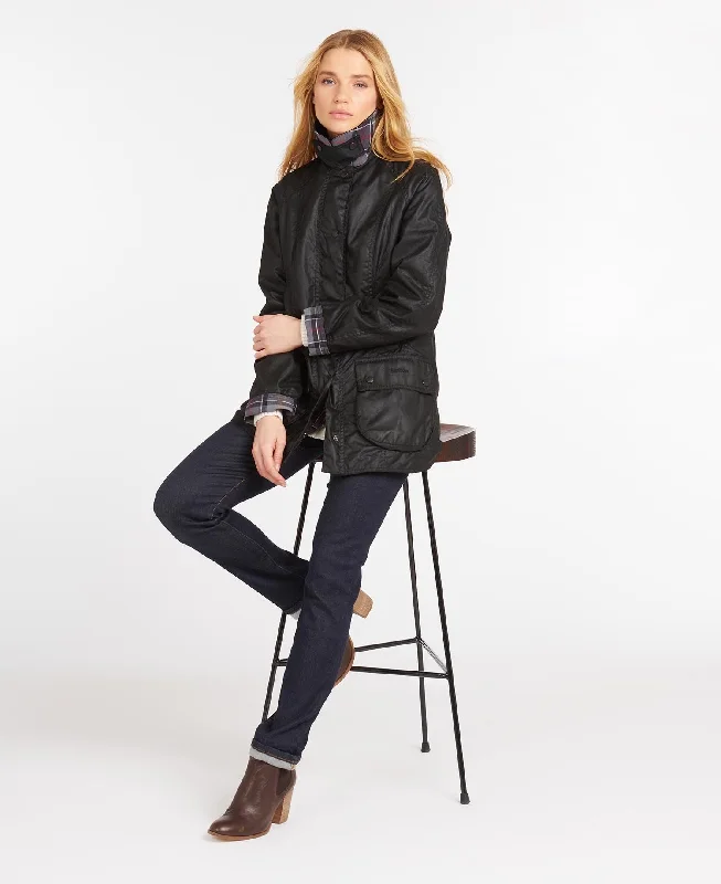 BARBOUR Women Beadnell Wax Jacket 3 colors Belted Jacket Elasticated Jacket Padded Jacket BARBOUR Women Beadnell Wax Jacket 3 colors Belted Jacket Elasticated Jacket Padded Jacket