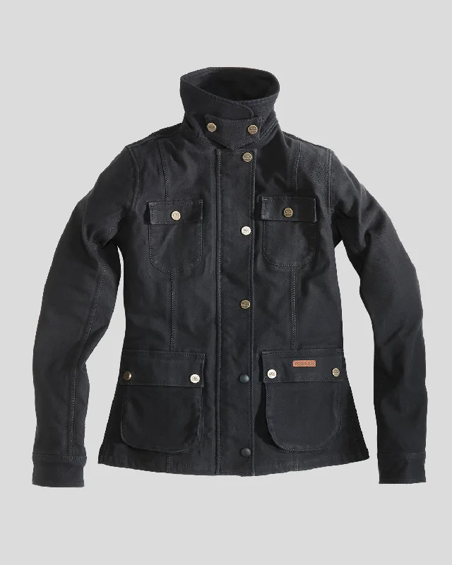 Black Jacket Lady Anorak Shell Jacket Lightweight Jacket