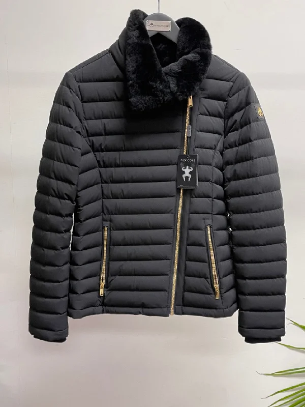 Moose Knuckles Women SWANSEA JACKET M30LJ110-292 Knit Fabric Woven Fabric Fleece Fabric Moose Knuckles Women SWANSEA JACKET M30LJ110-292 Knit Fabric Woven Fabric Fleece Fabric