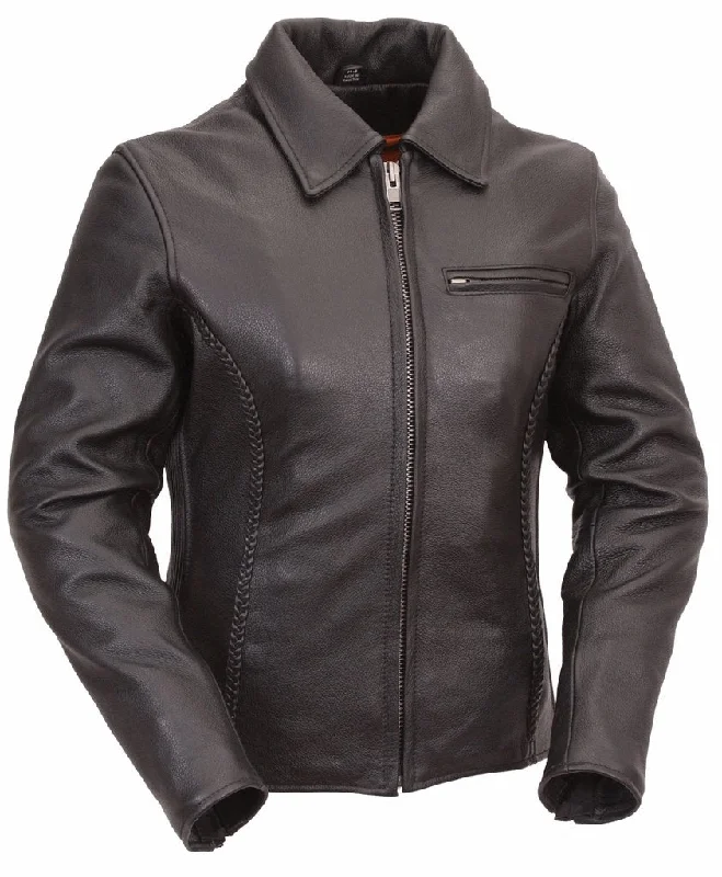 Women's Clean Cruiser Leather Jacket Clean Look Fleece Jacket Down Jacket Feather Jacket Women's Clean Cruiser Leather Jacket Clean Look Fleece Jacket Down Jacket Feather Jacket
