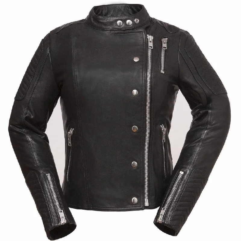 Women's Black The Warrior Princess Leather Jacket Trench Coat Raincoat Waterproof Jacket Women's Black The Warrior Princess Leather Jacket Trench Coat Raincoat Waterproof Jacket