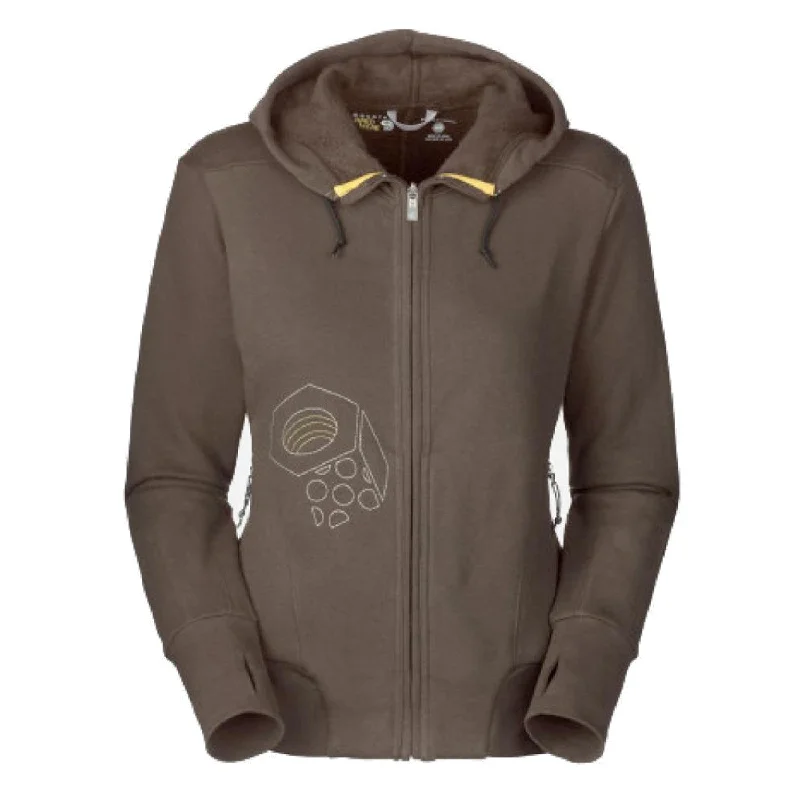 Mountain Hardwear Women's Le Hoody Royale Cotton Hoodie Fleece Lining Warmth