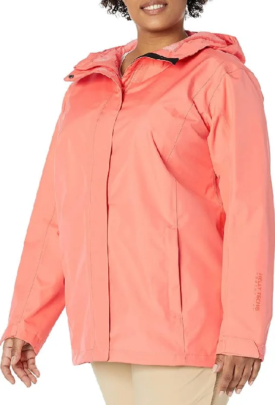 Helly hansen W Seven J Plus Jacket Zippered Front Buttoned Front Snap Front