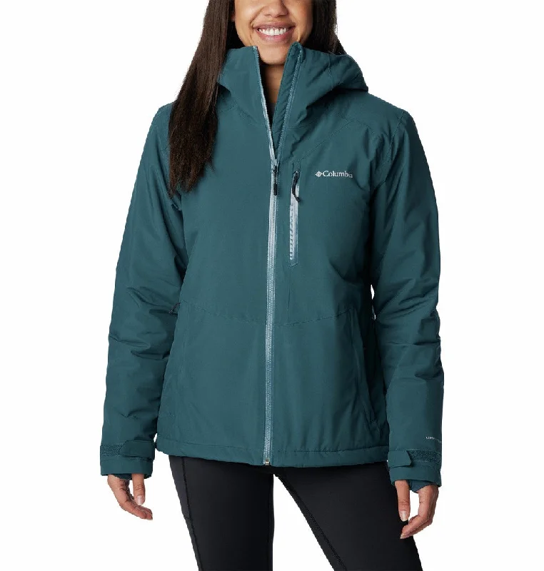 Columbia Ladies Explorers Edge Jacket-NIGHT Welt Pockets Slit Pockets Flap Pockets