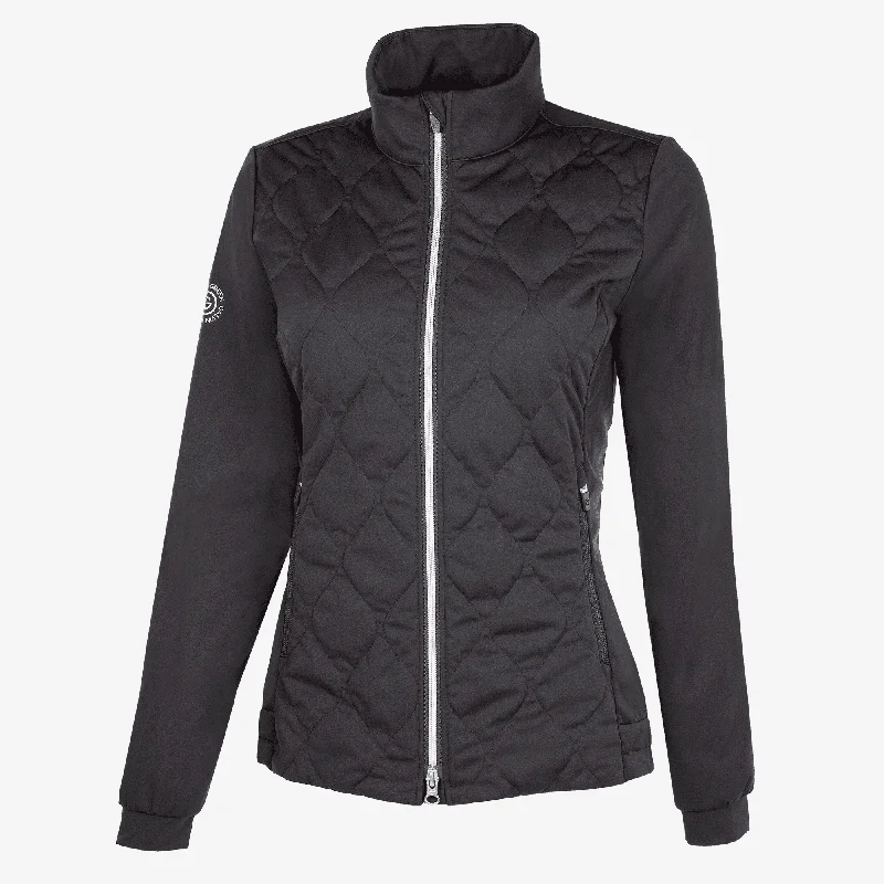 Leora - Windproof and water repellent golf jacket Snapped Jacket Toggled Jacket Drawstring Jacket