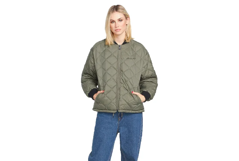 MILIE JACKET Zip Front Button Front Snap Front