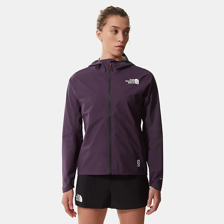 The North Face Women's LightRiser FutureLight Jacket Dark Eggplant Tailored Jacket Straight Jacket A-Line Jacket