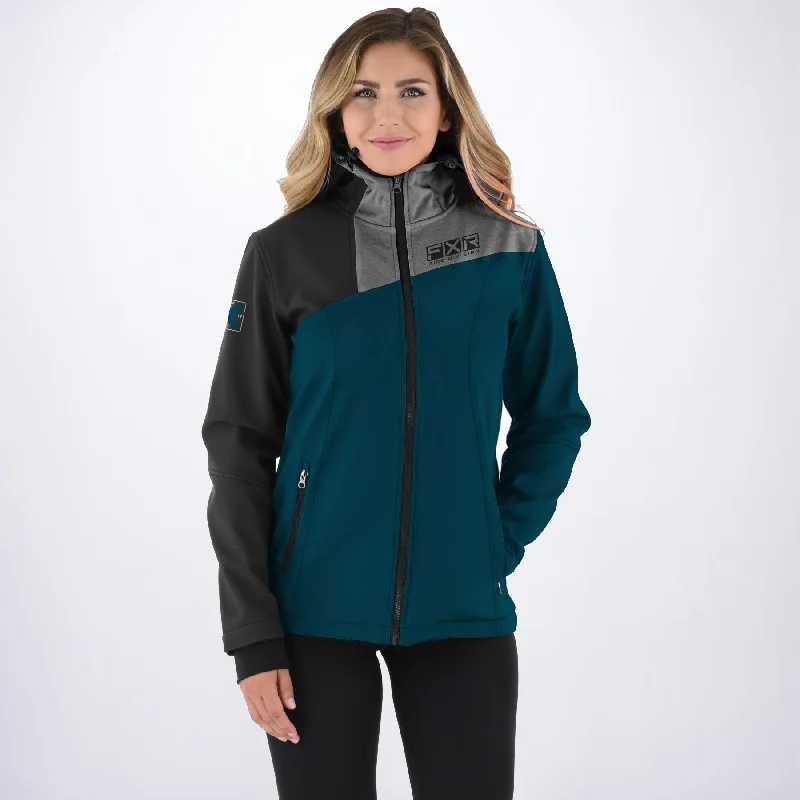 Women's Maverick Softshell Jacket Knit Jacket Woven Jacket Fleece Jacket