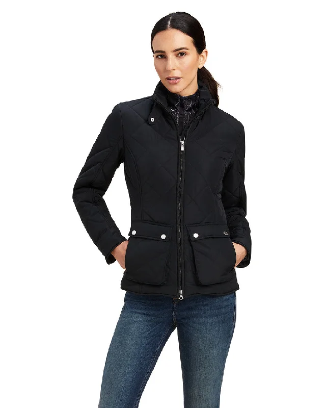 Women's Province Jacket Tiered Jacket Buttoned Jacket Zippered Jacket