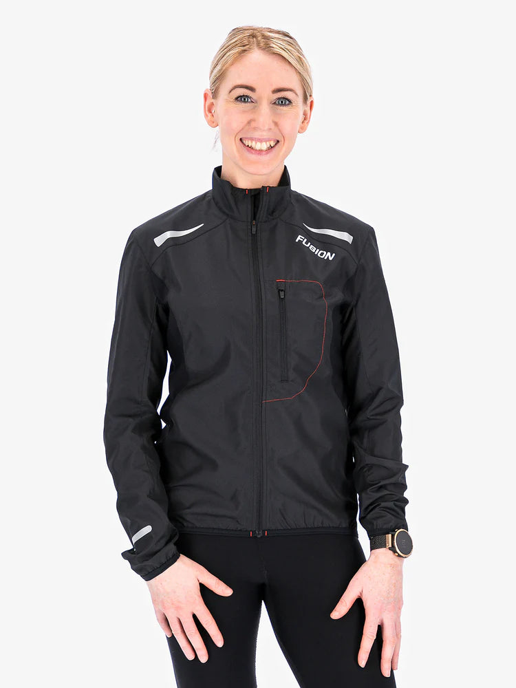 FUSION Womens S1 Run Jacket Jersey Jacket Tulle Jacket Batik Jacket