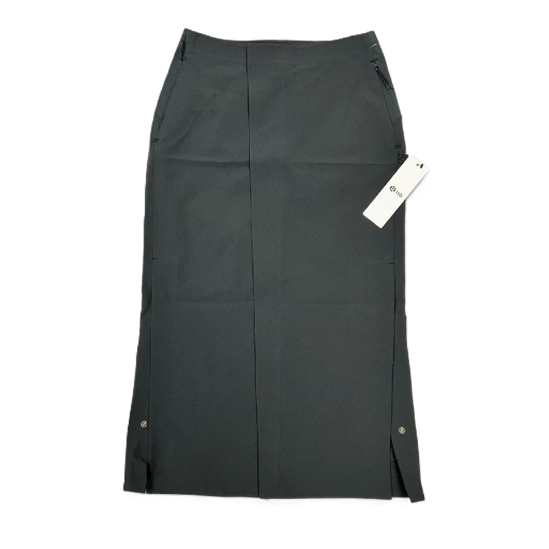 Athletic Skirt By Lululemon In Grey, Size: S velvet skirt plush