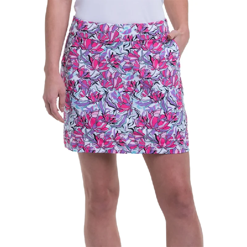 EP New York Floral Print 17.5in Womens Golf Skort cashmere skirt fine