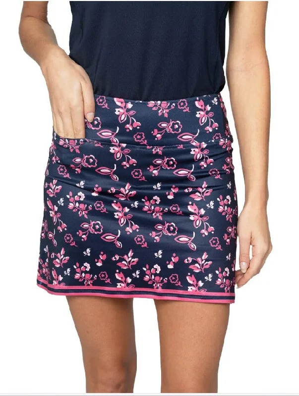 Golftini PRINTED & PATERNED VAMANOS SKORT (Multiple Lengths) flowy skirt hem