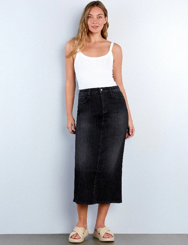 Perfect Denim Pencil Skirt cashmere skirt soft